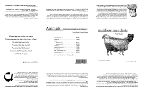 Animals cover flat